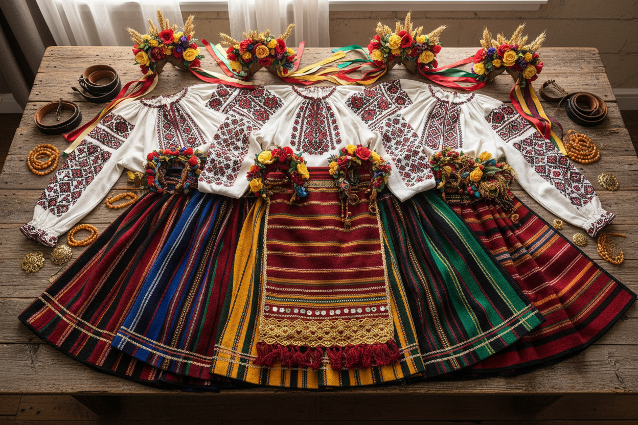 Women's Folk Costumes